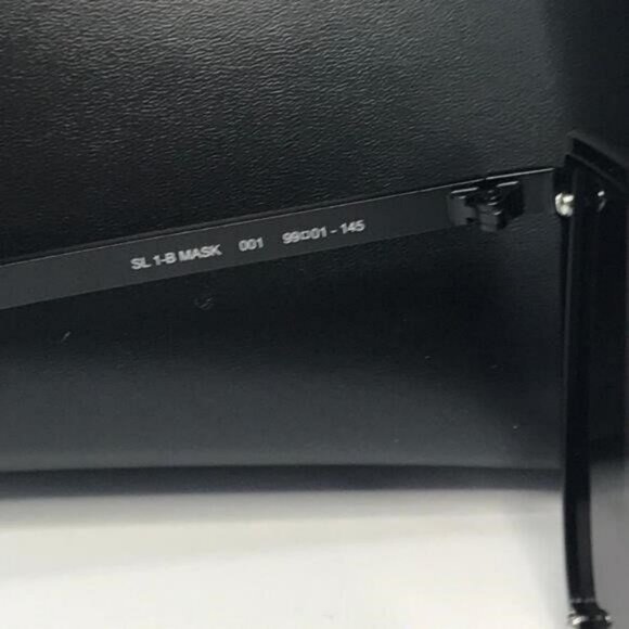 New Authentic SAINT LAURENTSL 1 Mask Sunglasses - Picture 3 of 11